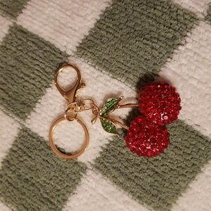 Badazeled red cherry charm